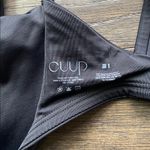 CUUP The Scoop Swim Top Separate Womens Sz 21 (36H / 38G) Black Hook Back Photo 3