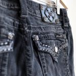 Miss Me Miss‎ Me Jeans Signature Rise Skinny Women's 31 Dark Wash Embellished JSJ88552 Photo 7