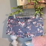 Vanilla Star Jeans Denim Jean Shorts Vanilla Star Womens 9 Floral Stretchy Photo 4