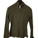 Lululemon  define jacket olive green women's size 6 Photo 0