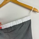 ZARA NWT Grey Contrast Boxer Top Sz Medium Tube Crop Preppy Photo 12