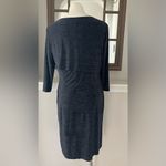 Tahari  Layered Space Dye Dress, Green Size 14 Photo 6