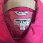 Talbots Collection Women’s Jacket Coat Pearl Buttons Made in Italy Pink Size 6 Photo 1