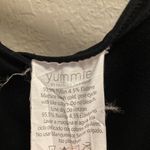 Yummie By Heather Thompson Shapewear Tummy Control Black Tank Top Size M/L. Photo 5