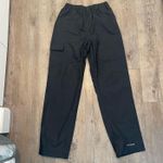 Columbia Lightweight  Snow Women’s Black Packable Waterproof Ski Pants Small Photo 0