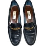 Etienne Aigner  Elegant Black Leather Loafers Photo 2