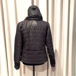 Oiselle Katron Quilted Removable Hooded Jacket Small S Thumbholes Photo 10