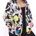 Members Only  looney tunes windbreaker size small Photo 0