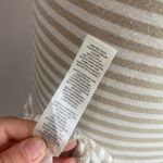 Chico's Striped Sleevless Midi Shift Dress in Cream and White Size 1=USM Photo 8