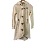 Bergans of Norway 1928 Bergfrue Lady Coat XS Wool Blend Hooded Toggle Front Photo 7