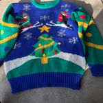 Amanda Smith Vintage  Ski Ugly Christmas Sweater Knit Women’s Sz S Multicolor Photo 10