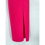 ASOS NWT  Club L London Square Neck High Split Maxi Dress Fuschia Pink Size 2‎ Photo 3