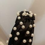 Black Headband with Pearls Photo 5