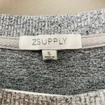 Z Supply  Pullover Sweater Top Gray Sz Small Photo 3