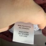 One World  Grey/Maroon Snake Print Knit 3/4 Sleeve Blouse 1X Photo 6