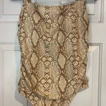 Kona Sol  Snakeskin Print One Piece Swimsuit Photo 0