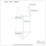 one piece swimsuit floral bright purple green blue Size M Photo 1