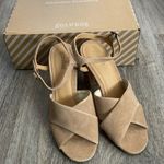 Soludos Olivia Leather Heels in Desert Size 9 Photo 4