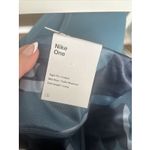 Nike  Dri-FIT One Womens Mid-Rise Camo Leggings Thunder Blue Size Small NEW‎ Photo 3