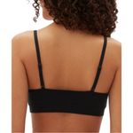 Gap -`♡´- Free! Breathe Triangle Bralette Size XL in Black Photo 9