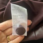 IMAN faux leather reddish brown long sleeve lined blazer jacket coat women's M Size M Photo 8