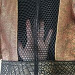 Y2K Byron Lars Beauty Mark Metallic Peplum Jacket Mixed Media Blazer Rose Sz 2 Pink Photo 4