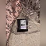 Chic Floral Lace Maxi Dress Silver Size 6 Photo 6