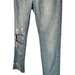 One Teaspoon New  Awesome Baggies Distressed Light Wash Jeans Kansas Blue 26 Photo 6