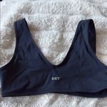 Set Active  navy Sportbody sports Bra with Wide Straps and Scoop Neck Photo 0