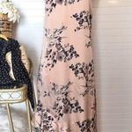 Sugar Lips Sugar + Lips Satin Blush Floral Slip Maxi Dress Photo 0