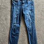 Sam Edelman The Kitten Mid Rise Skinny Ankle Women's Blue Jeans 32 Photo 1