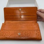 CELINE  RARE Embossed Macadam Long Leather Wallet with full inclusion Photo 1