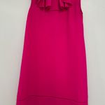 Ted Baker Ruffle Neckline Shift hot pink Dress size 1 Photo 5