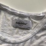 SoulCycle  White Cropped Top Small Workout Tank Casual Photo 4