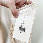 Rachel Parcell [] Tan Micro Gingham Print Open Back Smocked Mini Dress NWT Sz XXL Photo 11