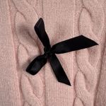 Olive Avenue Pink Romantic Bow Sweater Woman’s Size L Size L Photo 3