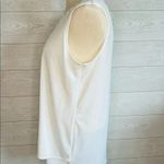 Kasper  Women’s White Split Front Studded Tunic Top Size Small Photo 2