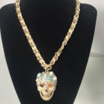 Betsey Johnson NWT Betsey Johsnon Sugar Skull Necklace Photo 11