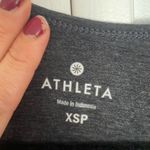 Athleta grey faux wrap top tank dress xs Photo 3