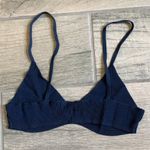 Blue ribbed bralette Photo 2