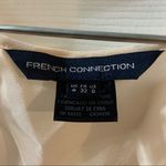 French Connection Orange/Cream Silk Tank size 0 Photo 1