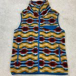 Patagonia Synchilla Women's Snap-T Fleece Vest Wild Desert Prairie Gold Size S Photo 0