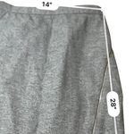 Banana Republic  Charcoal Knit pencil midi skirt with asymmetrical zip front Sz 6 Photo 6