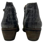 Kanna “Nat” Suede Ankle Boots Womens Size EU 39 US 8 Green Leather Bohemian Boho Photo 4