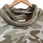 Anthropologie  OVLA Camo Cowl Neck Tunic  Sweatshirt Women’s Size Medium Photo 1