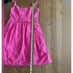 Lilly Pulitzer Pink Lace Dress Size 2 Bow Valentine Love Barbie Core Date Night Photo 7