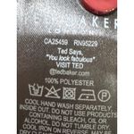 Ted Baker TED BAKER Double D-ring Waist Utility Dress In Oxblood Size 2 US 8-10 Photo 6