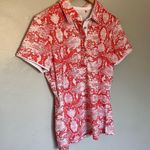 Nivo Athletic Athleisure golf woman medium , Polo Shirt Top Orange White Photo 10