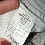 Acne Studios Skin 5 Silver Blue Slim Skinny Jeans size 28 Photo 2
