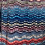 Annalee + Hope  chevron printed red and blue blouse / M / Excellent condi… Photo 8